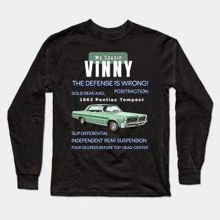 My Cousin Vinny 1963 Pontiac Tempest Long Sleeve T-Shirt